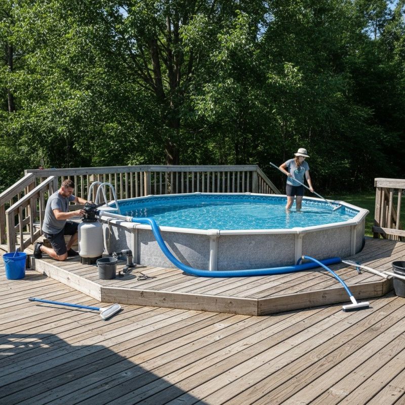 Above Ground Pool Installation